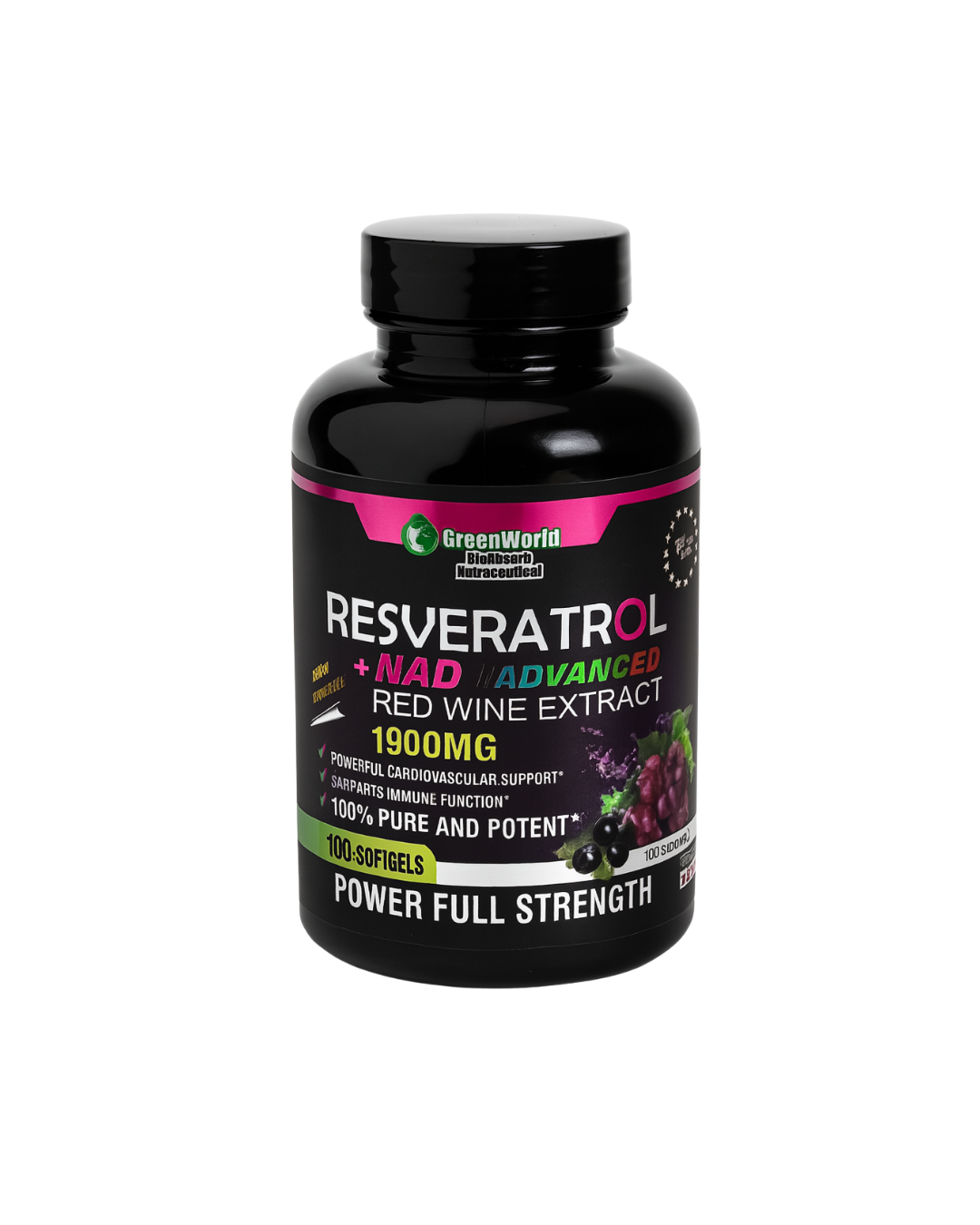 Resveratrol – Suplemento Natural que Apoya la Longevidad y la Salud Celular