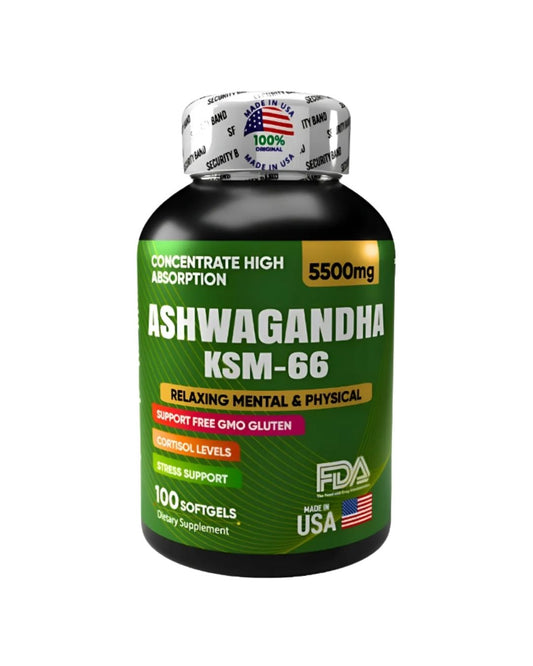 Ashwagandha KSM-66 | Suplemento natural para bajar el estrés y dormir mejor