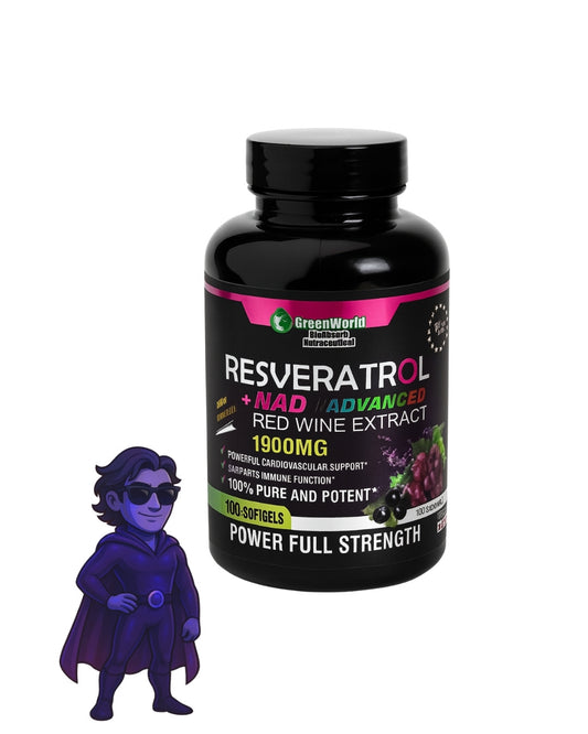 Resveratrol – Antioxidante Natural Potente para la Salud Celular y el Envejecimiento